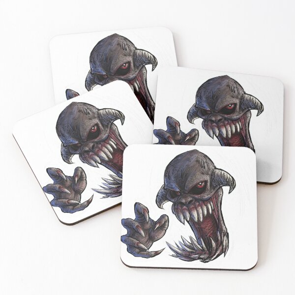 Item preview, Red Eyes Staring Smiling Monster with Claw designed and sold by ForeverZeroDrac.