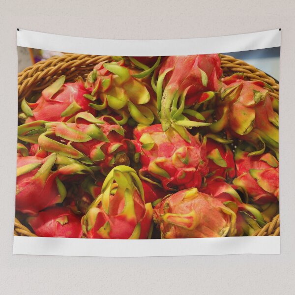 Item preview, Dragon fruit in a basket designed and sold by FranWest.
