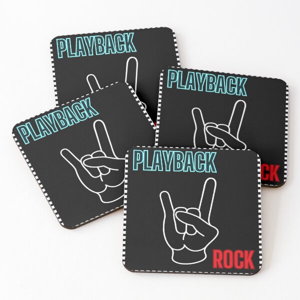 Aperçu de l'œuvre Rejouer Metal Rock Design créée et vendue par playback63.