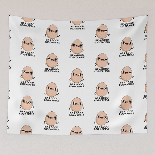 Item preview, Be A Good Egg-xample Funny Egg Puns  designed and sold by punnybone.