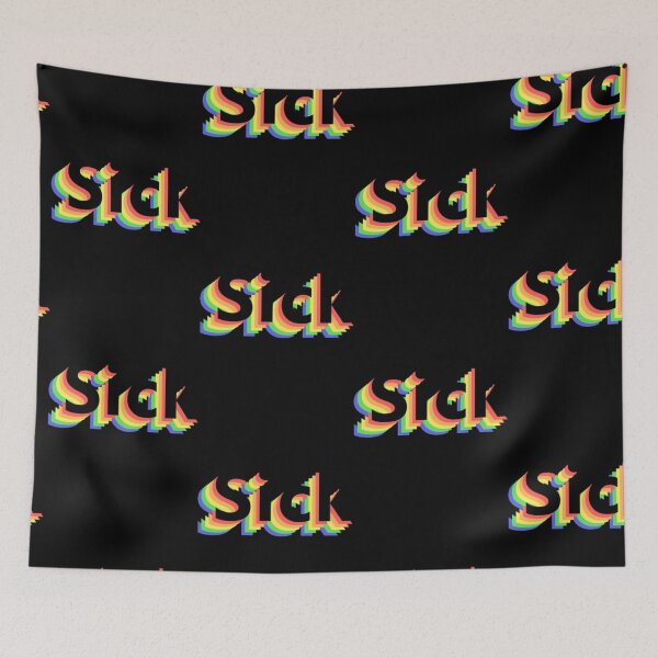 Item preview, Sick Text (rainbow) designed and sold by lunsfor-danille.
