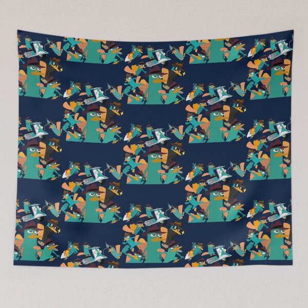 Item preview, Perry the platypus phineas and ferb collage design  designed and sold by tienlong5.