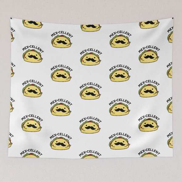 Item preview, Mex-cellent Funny  Excellent Taco Puns  designed and sold by punnybone.