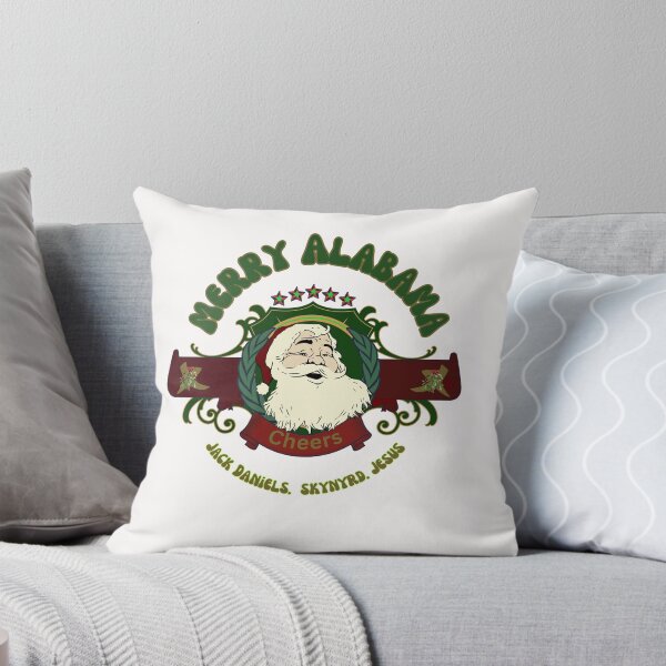 Item preview, "Merry Alabama, Jack Daniels.Skynyrd & Jesus" Vintage Santa T Shirts and Acessories designed and sold by M Cristian.