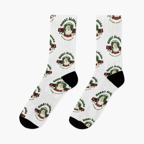Item preview, "Merry Alabama, Jack Daniels.Skynyrd & Jesus" Vintage Santa T Shirts and Acessories designed and sold by M Cristian.