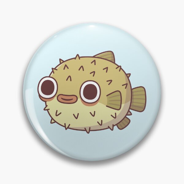 Item preview, Cute Puffer Fish designed and sold by rustydoodle.