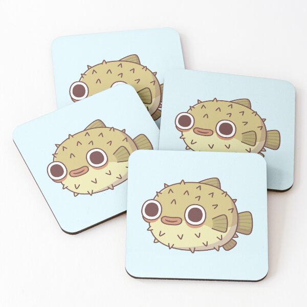 Item preview, Cute Puffer Fish designed and sold by rustydoodle.