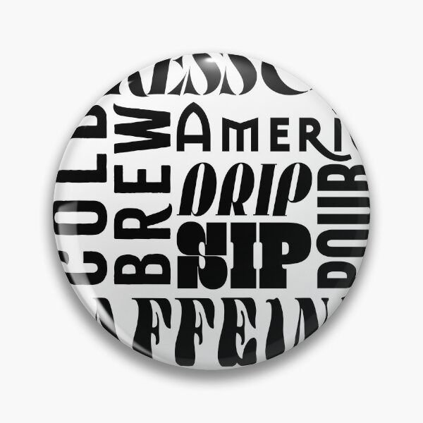 Item preview, Coffee Typography Letterpress Poster designed and sold by CaffeinatedVibe.