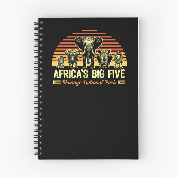 Item preview, Africa's Big Five Safari | Leopard Rhino Elephant Buffalo Lion | Big 5 Africa | Hwange National Park designed and sold by d247.