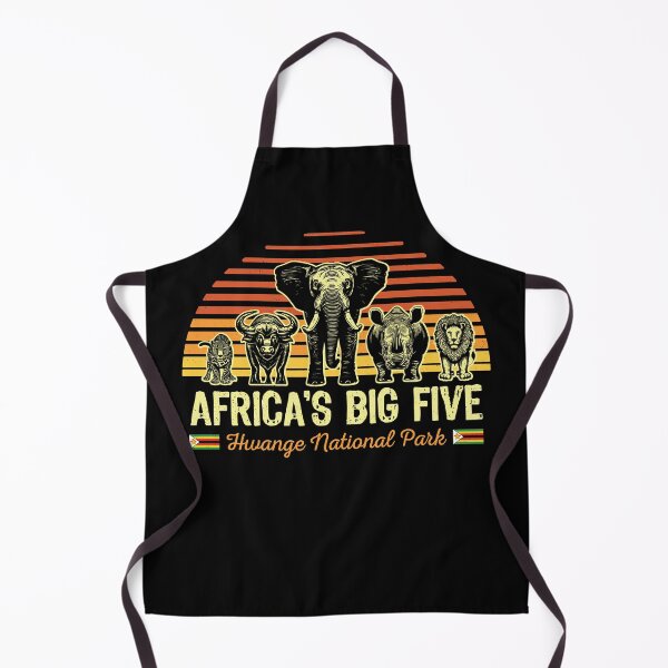 Item preview, Africa's Big Five Safari | Leopard Rhino Elephant Buffalo Lion | Big 5 Africa | Hwange National Park designed and sold by d247.