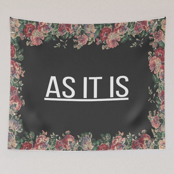 Item preview, As It Is Floral Flag designed and sold by jakemurray21.