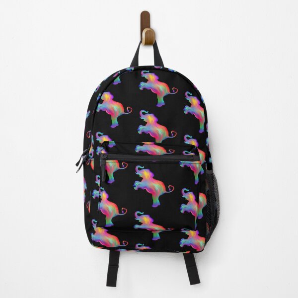 Item preview, Tie Dye Rainbow Elephant Silhouette designed and sold by Deborah Camp.