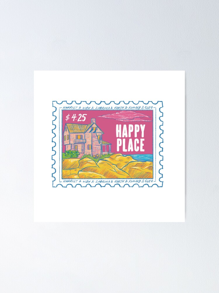 Emily Henry Mini Stamps 4 Pack Greeting Card for Sale by busyzoo
