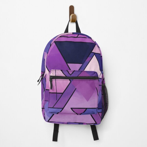 Item preview, Geometric Triangles Purple designed and sold by Myra365Art.