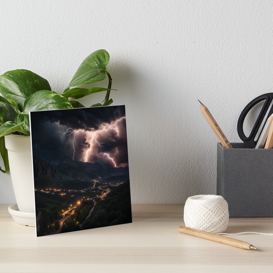 Item preview, Art Board Print designed and sold by LenCarol.
