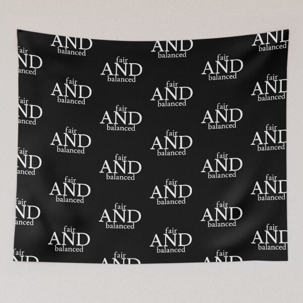 Item preview, fair AND balanced designed and sold by jaffeworld.