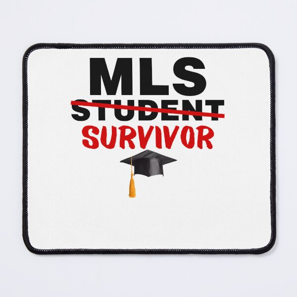 Item preview, MLS Student Survivor Master of Library Science Graduation Classic  designed and sold by NoraCruickshank.
