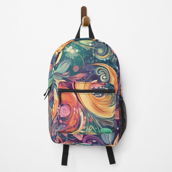 Item preview,  Retro Whimsical Paisley Vintage Colorful Pattern designed and sold by Lamarcy.