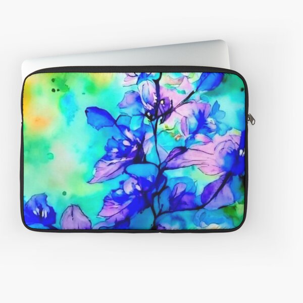 Item preview, Nature Flowers in Blue Colors designed and sold by myrbpix.