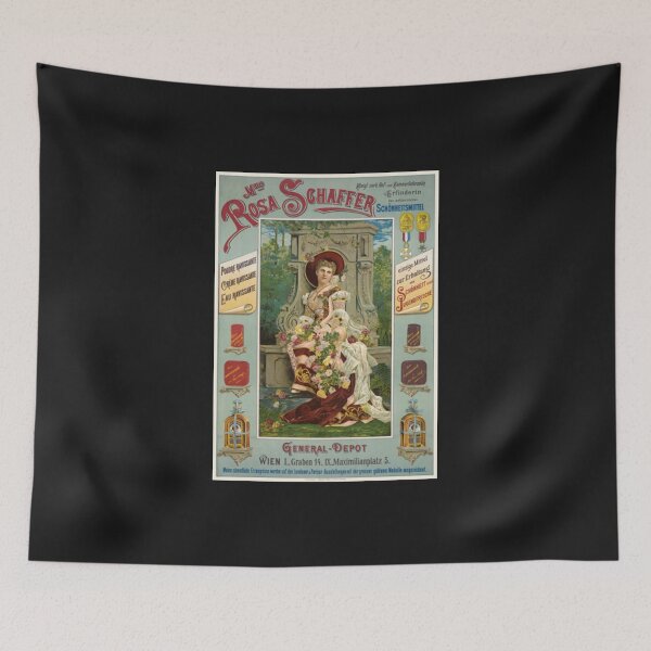 Item preview, Madame Rose Schaffer Austria Vintage Poster 1890 designed and sold by ReyesHirthe.