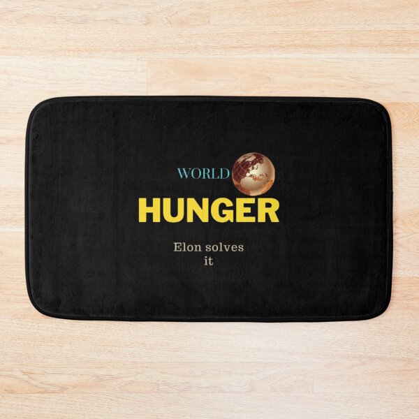 Item preview, hunger, world hunger,elon musk donation designed and sold by LintonJourneys.