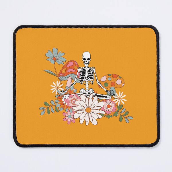 Item preview, Namaste Skeleton designed and sold by VintageParrot.