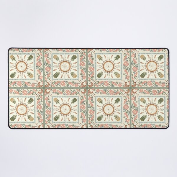 Item preview, Pink Flowers And Dream Catcher Patterns designed and sold by I Am Cuta.
