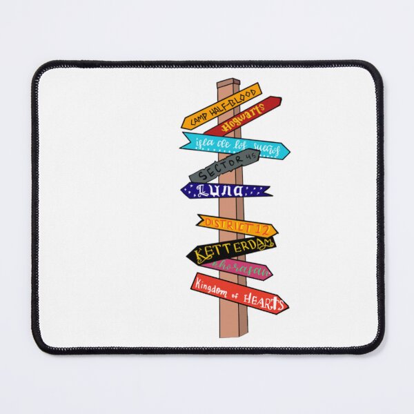 Item preview, Book location signpost designed and sold by AbahKeciles.