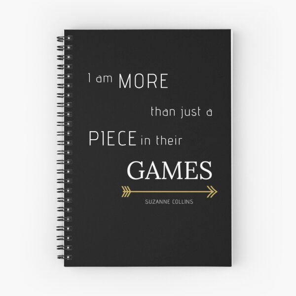 Item preview, More than a Piece in their GamesHunger Games Quote designed and sold by AbahKeciles.