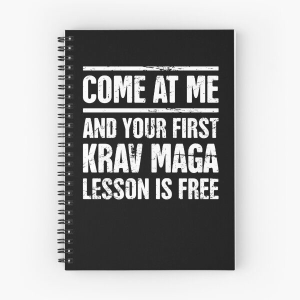 Item preview, Funny Krav Maga Martial Arts Quote designed and sold by Jam Jar.