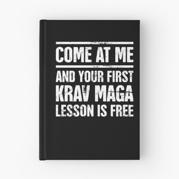 Item preview, Funny Krav Maga Martial Arts Quote designed and sold by Jam Jar.
