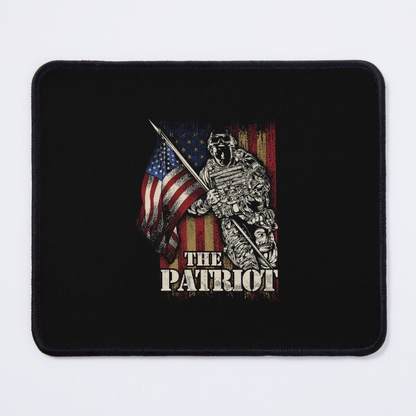 Item preview, Soldier holding us flag, the patriot, Us flag designed and sold by quanlh.