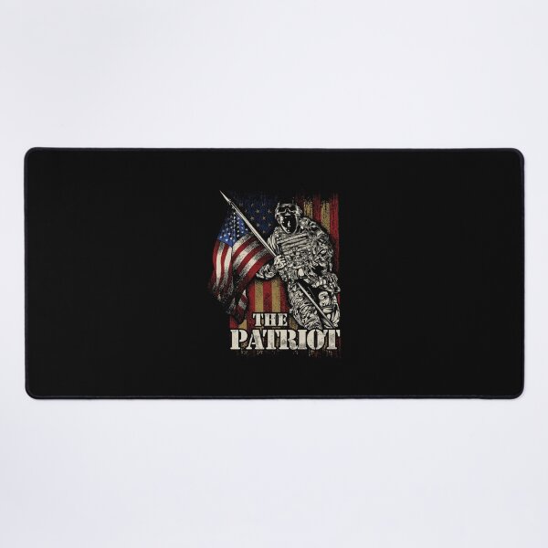 Item preview, Soldier holding us flag, the patriot, Us flag designed and sold by quanlh.