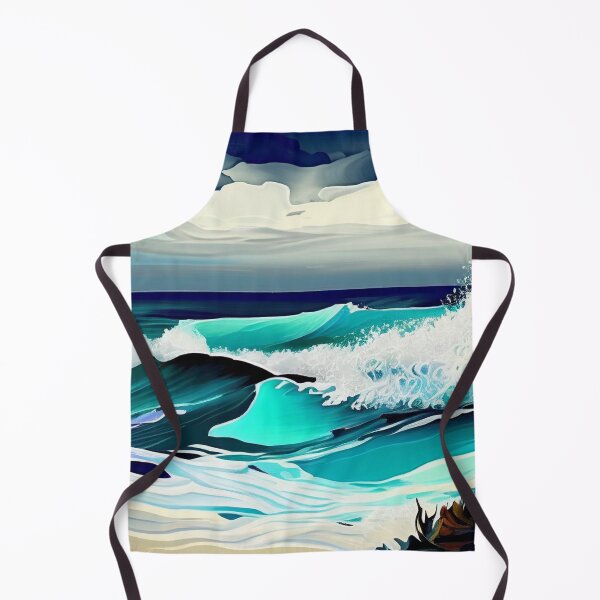 Item preview, Crashing waves on the beach designed and sold by keolaloa3d.