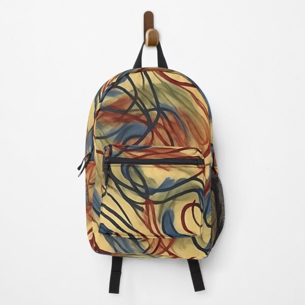 Item preview, Vibrant Squiggle Lines Colorful Patterns designed and sold by Tamas Das.