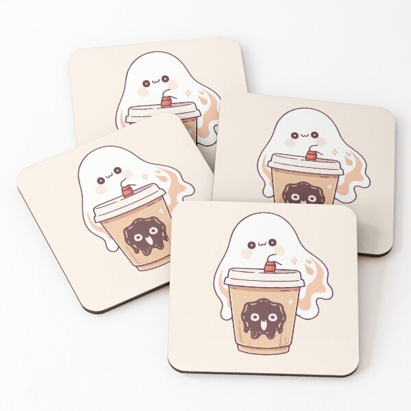 Item preview, Happy Ghost Loves Hot Chocolate designed and sold by SweetClicks123.