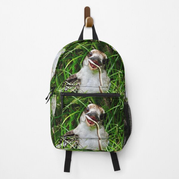 Item preview, bird laughing kookaburra snake catch of the day designed and sold by Mark Grimsley.