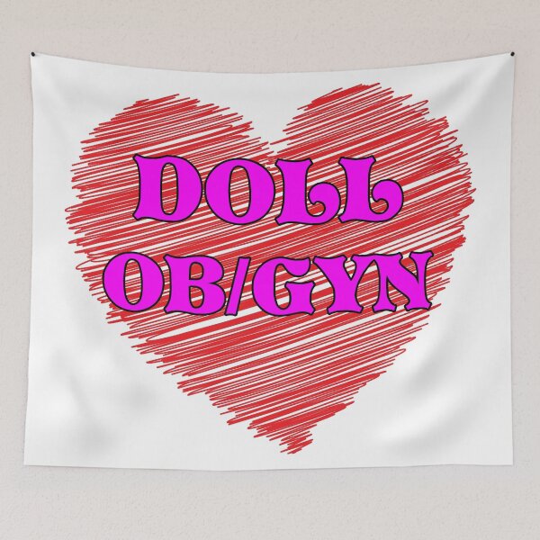 Item preview, Doll OB/GYN - Scribble Heart designed and sold by Bruce ALMIGHTY Baker.