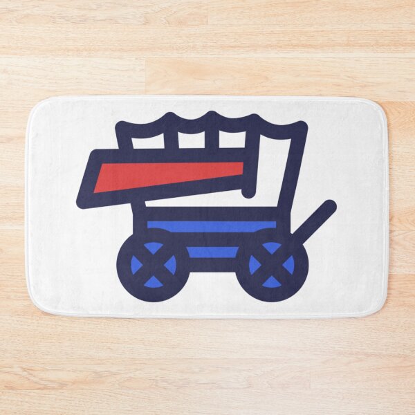Item preview, Buffalo Circle the Wagons Pop Art Logo Cartoon designed and sold by LuisChristian.