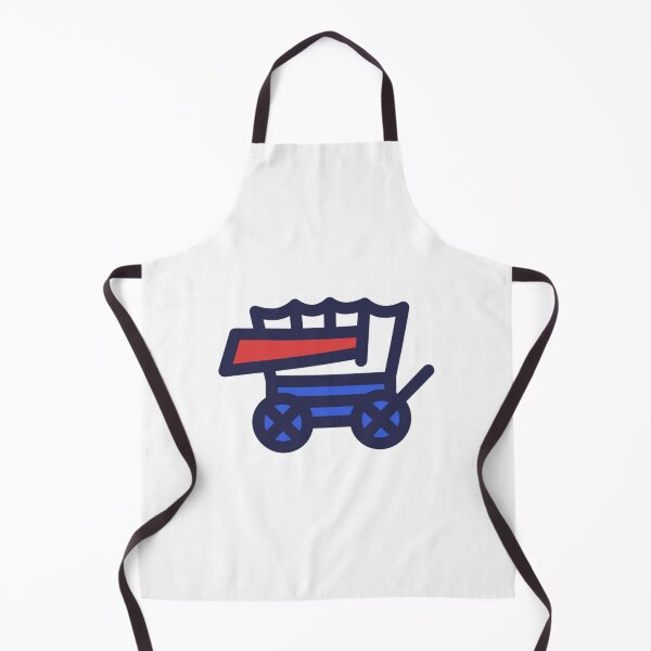 Item preview, Buffalo Circle the Wagons Pop Art Logo Cartoon designed and sold by LuisChristian.