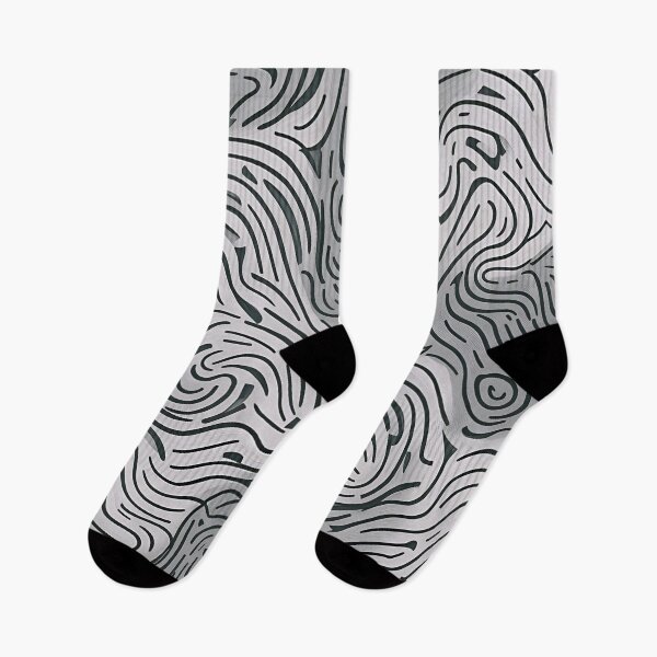 Item preview, Intricate Black Squiggle Lines Patterns designed and sold by Tamas Das.