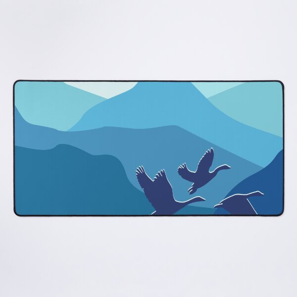 Item preview, Flying Birds Over Mountains 02 designed and sold by blueocan.