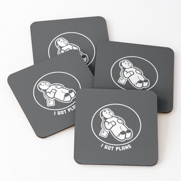 Item preview, I've got plans. Minimalist, stylized art for introverts  designed and sold by martodesign.