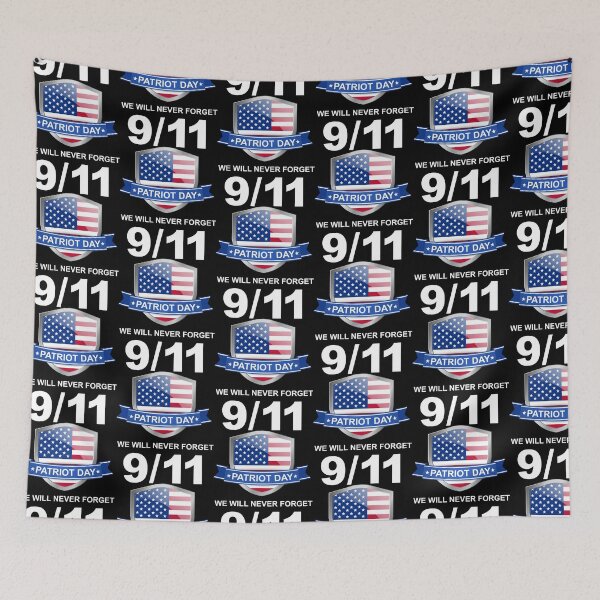 Item preview, Shield with US flag, patriot day designed and sold by quanlh.