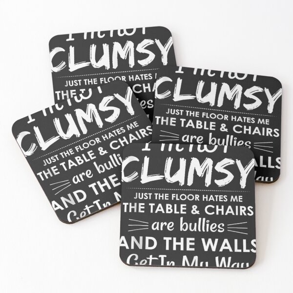 Item preview, I'm Not Clumsy Sarcastic Women Men Boys Girls Funny Saying   designed and sold by RamonALangston.