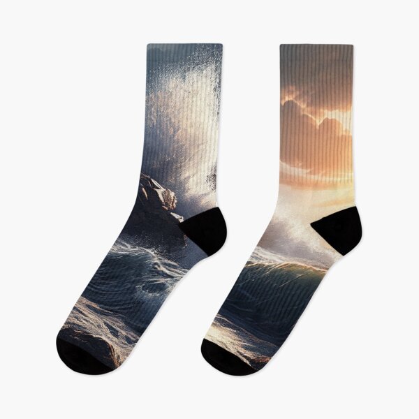 Item preview, A scenic image of waves crashing designed and sold by keolaloa3d.