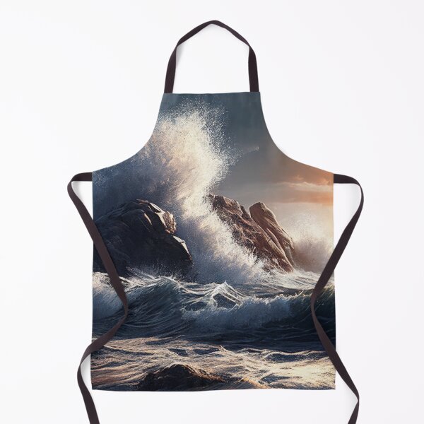 Item preview, A scenic image of waves crashing designed and sold by keolaloa3d.