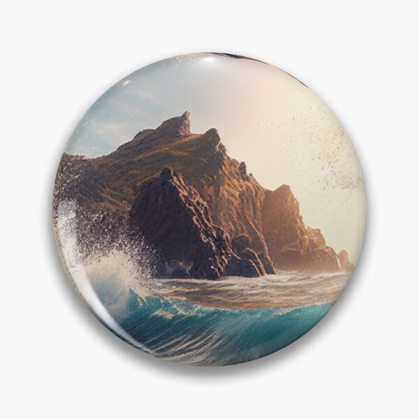 Item preview, Great waves in secluded caves designed and sold by keolaloa3d.