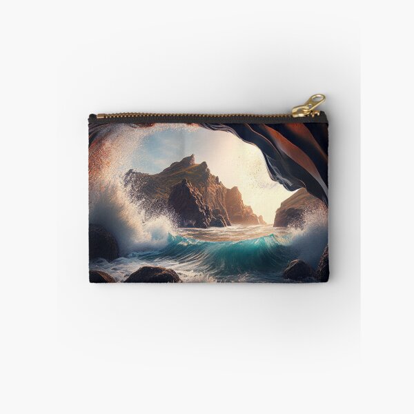 Item preview, Great waves in secluded caves designed and sold by keolaloa3d.