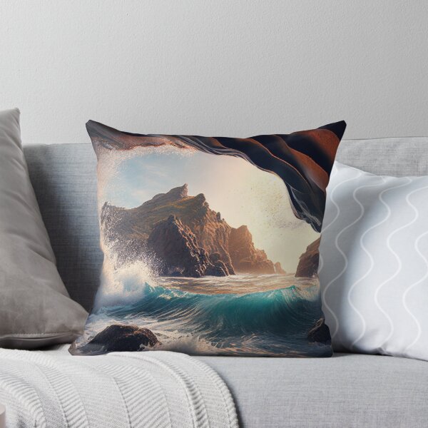 Item preview, Great waves in secluded caves designed and sold by keolaloa3d.
